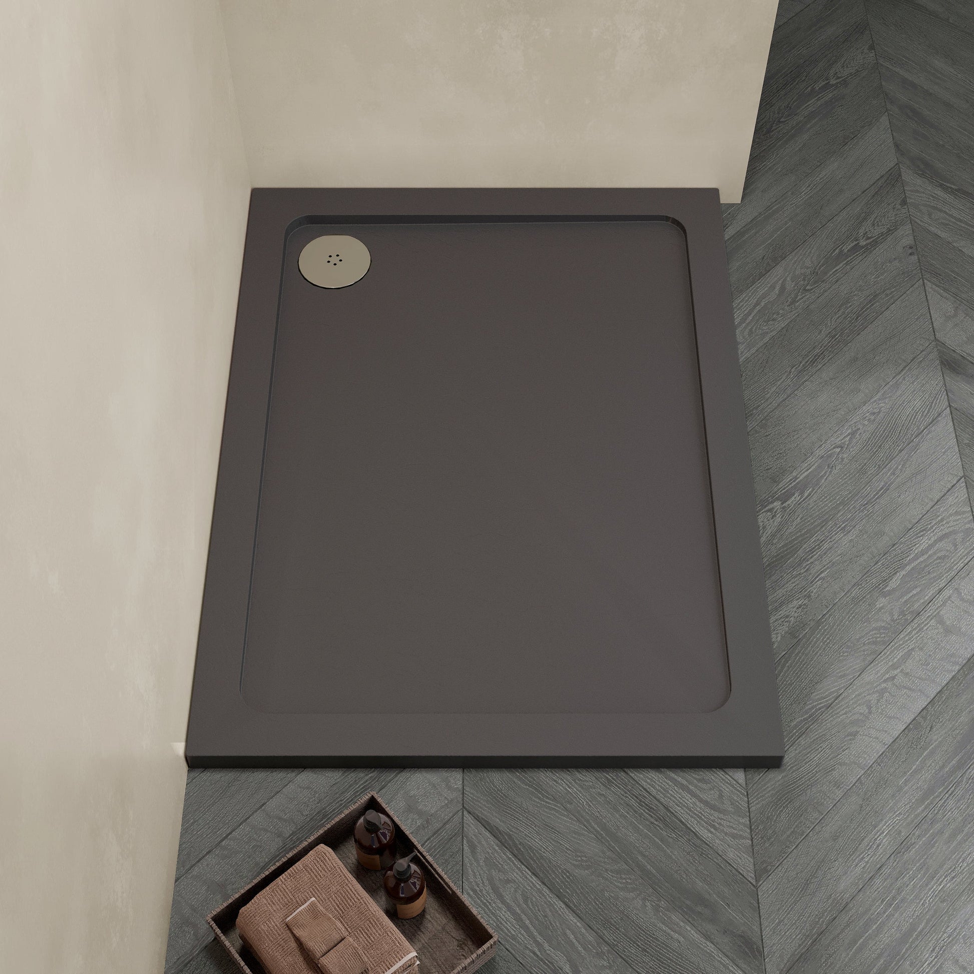 Rectangular Slimline Shower Tray 1000 x 760mm