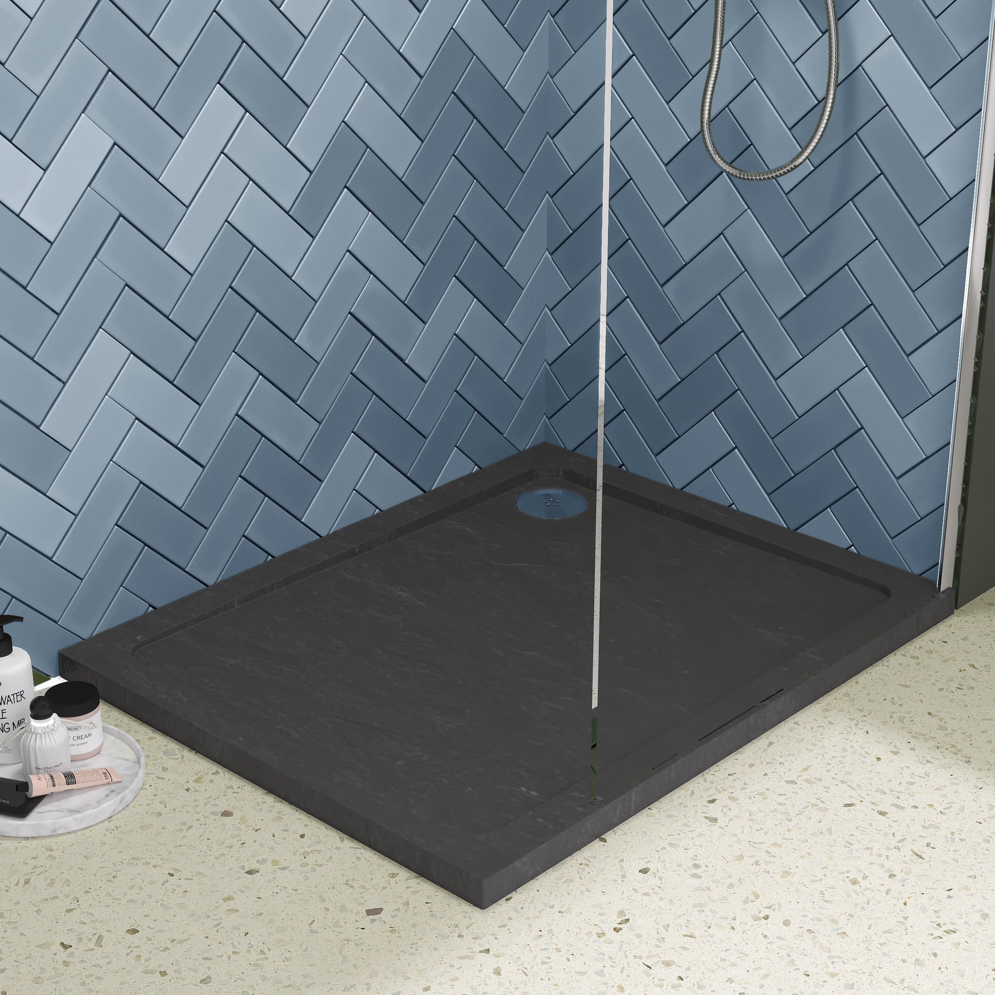 Rectangular Slimline Shower Tray 1000 x 800mm