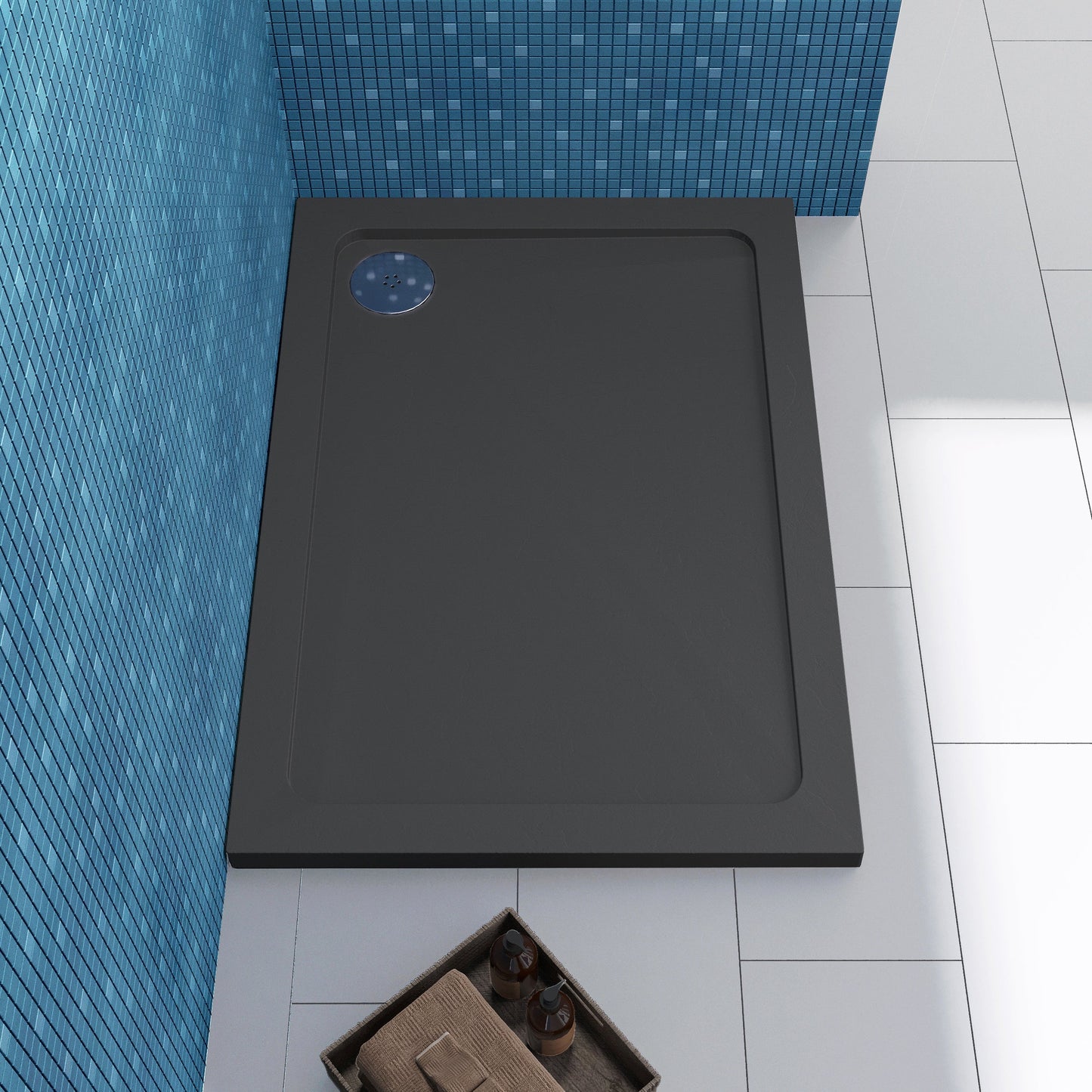 Rectangular Slimline Shower Tray 1000 x 700mm