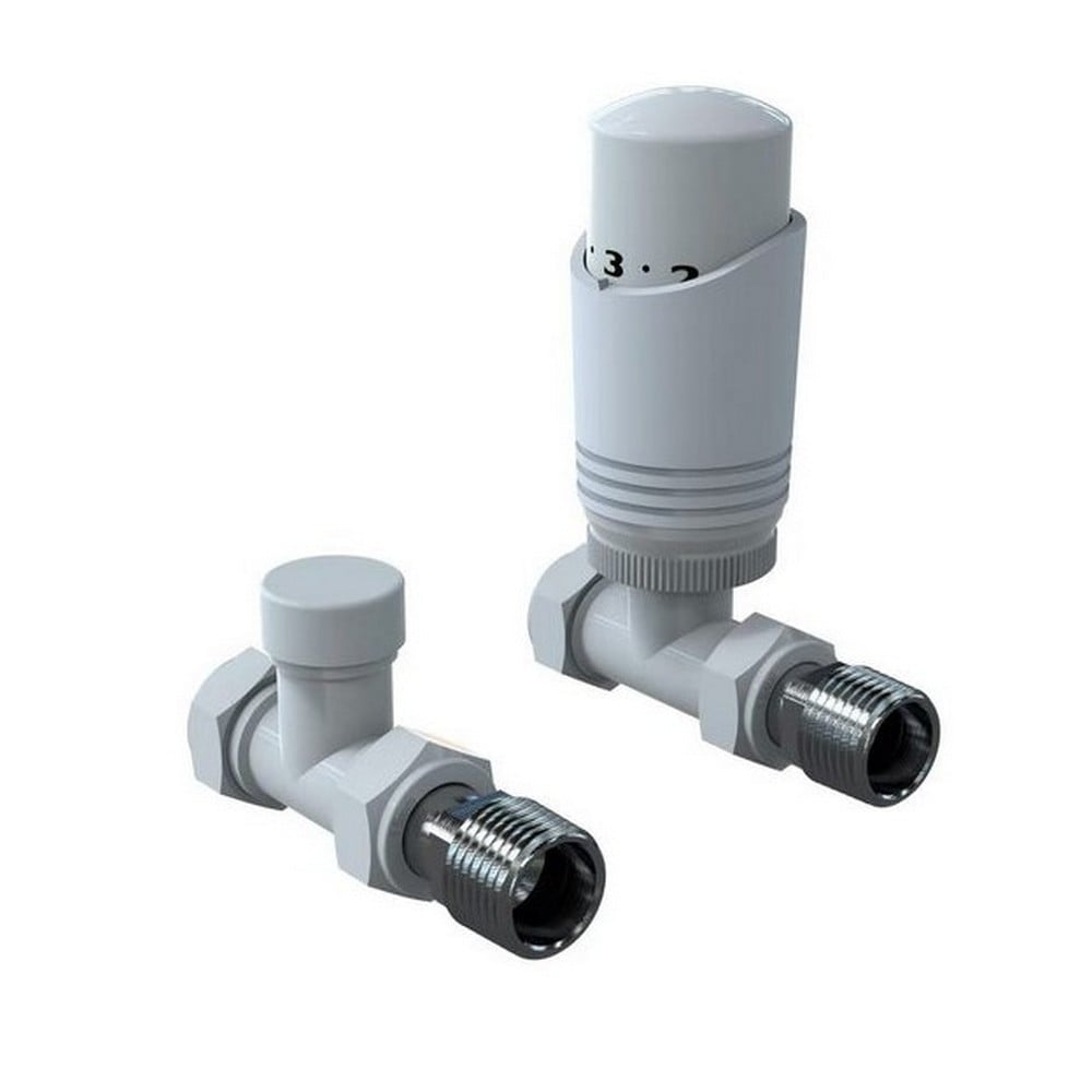 Design Twin Pack TRV White Straight
