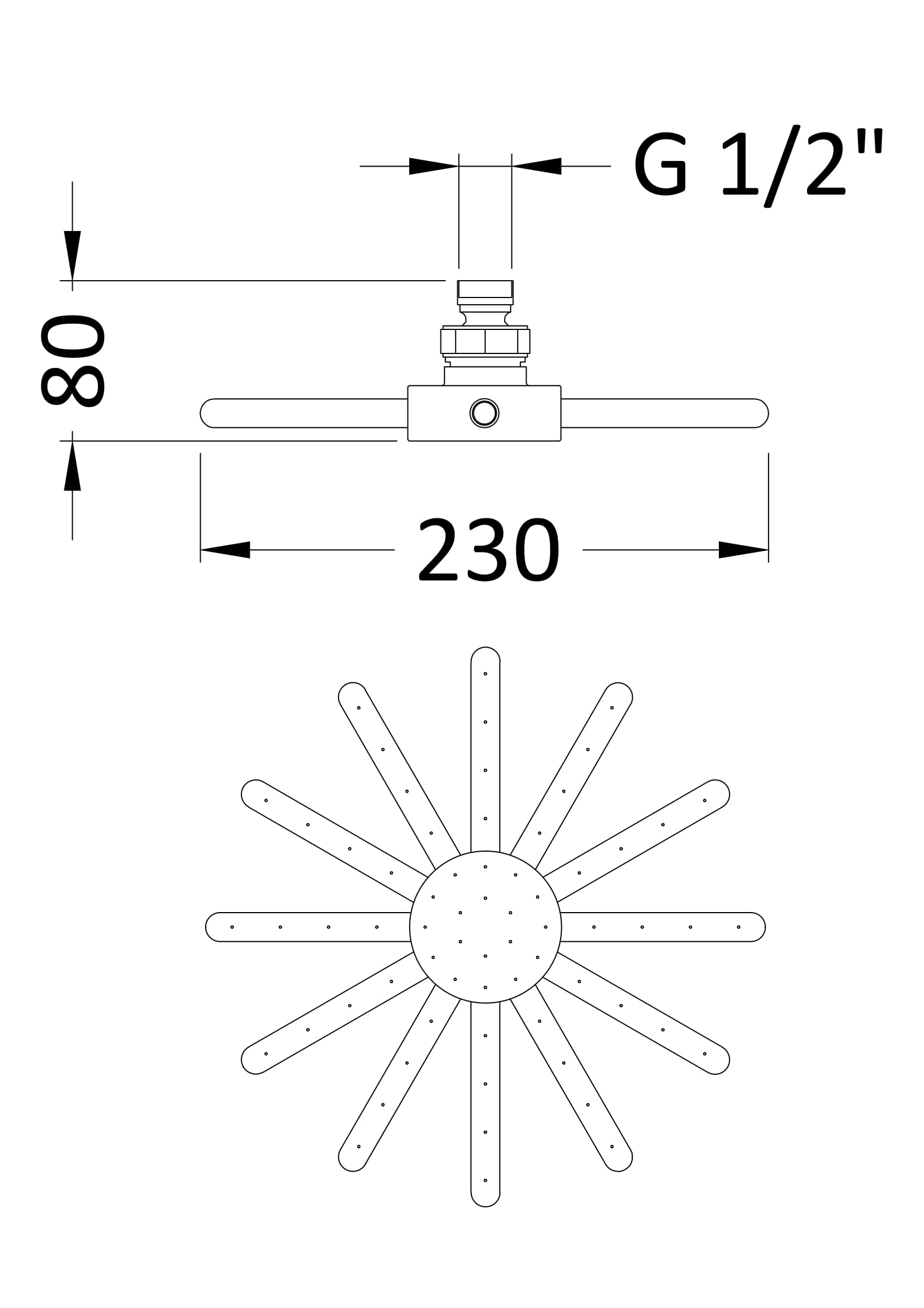 Fixed Shower Heads Fixed Head