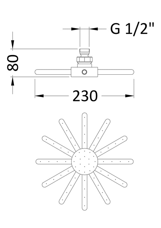 Fixed Shower Heads Fixed Head