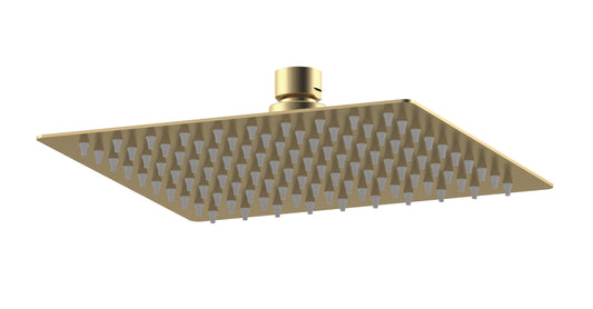 Fixed Shower Heads Fixed Head Brushed Brass