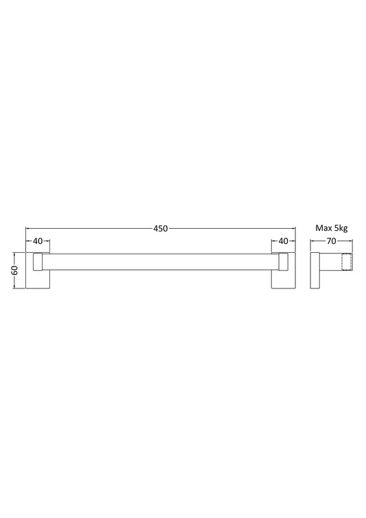 Magnetic Towel Rail