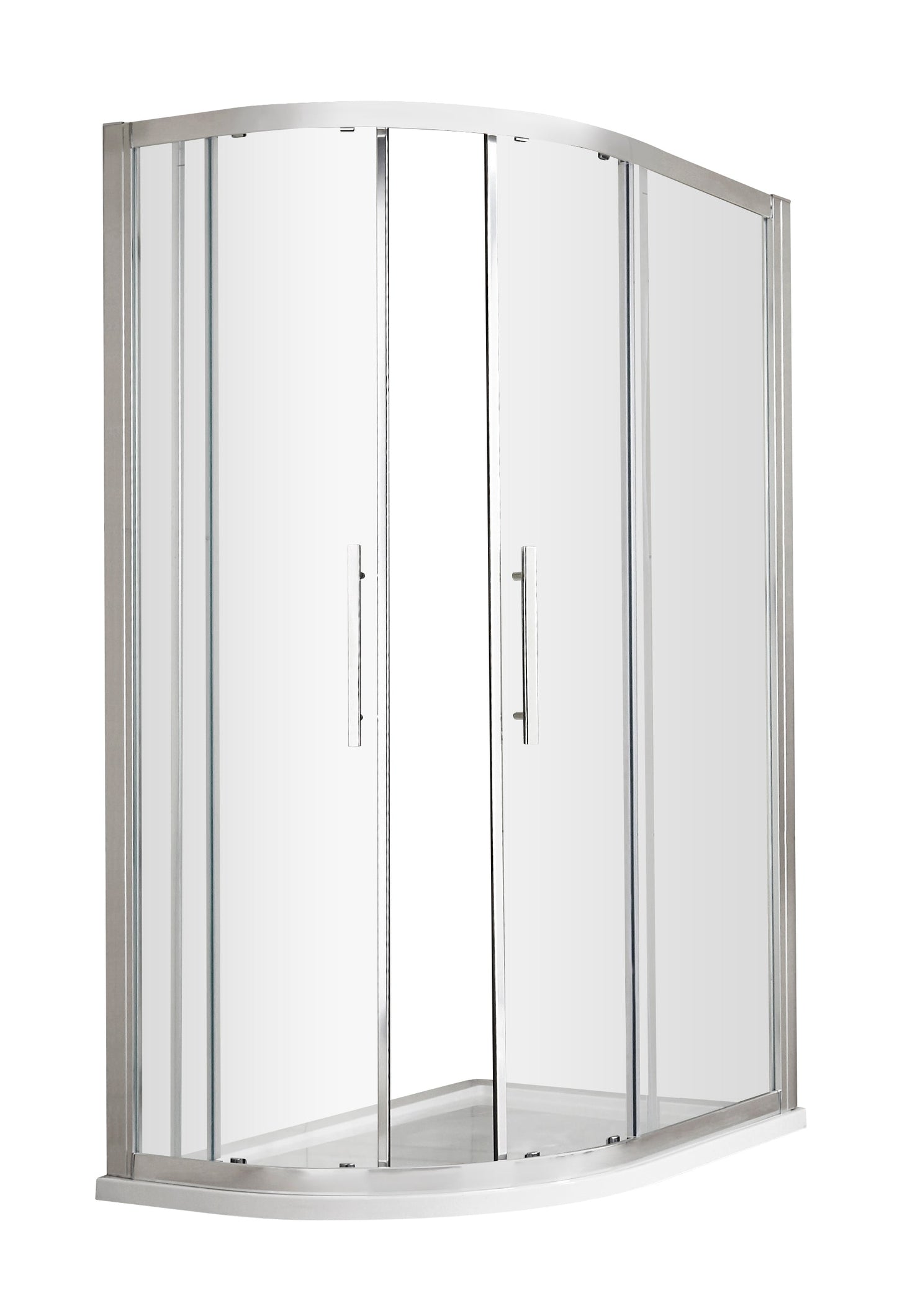 Apex 900 x 800mm Offset Quadrant Enclosure