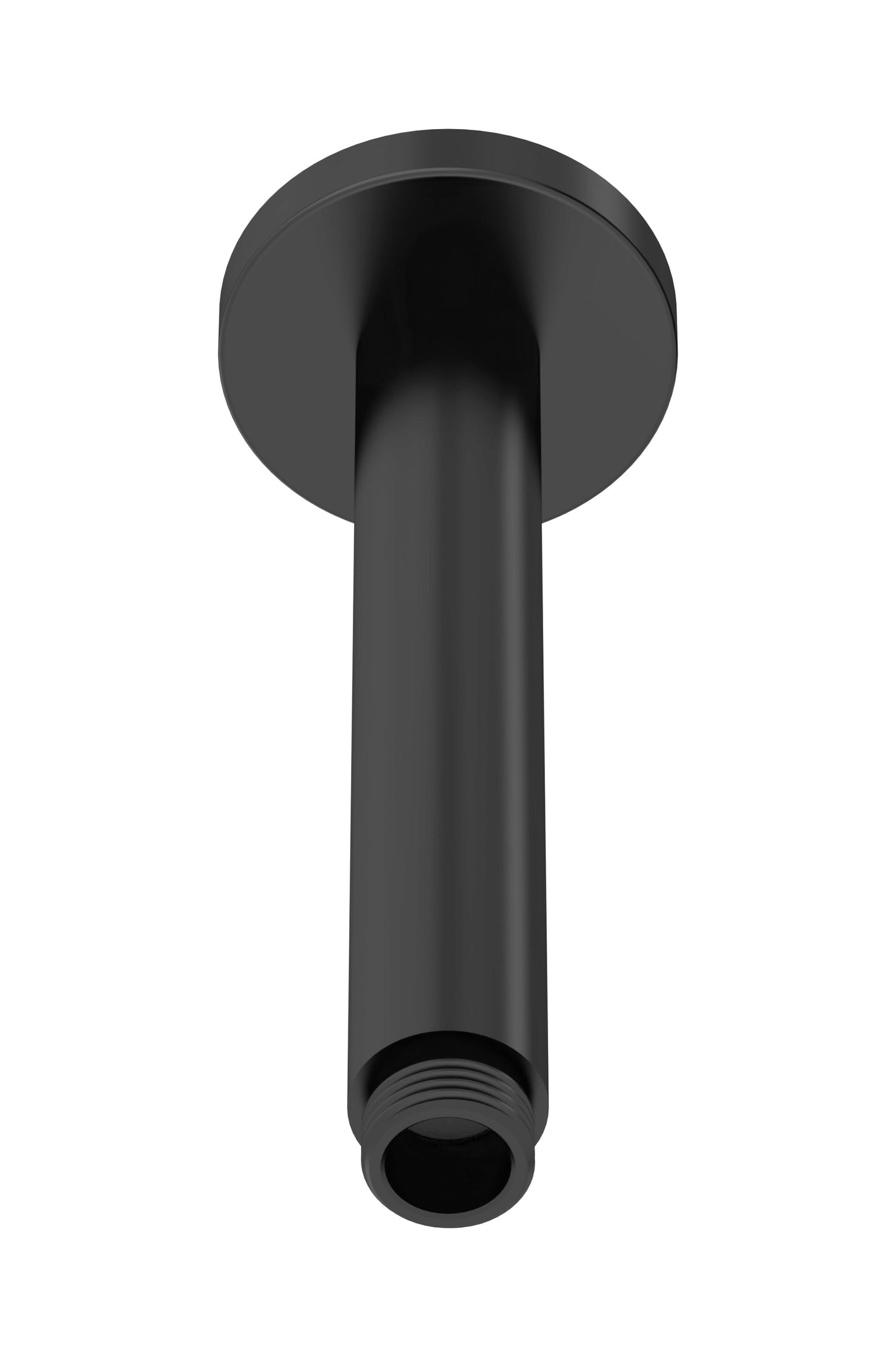 Fixed Shower Heads Wall-Mounted Arm Matt Black