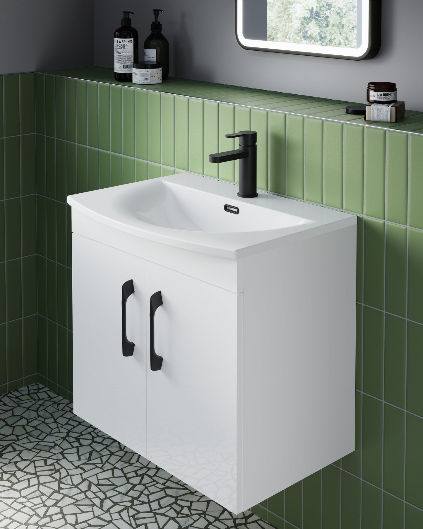 Handles D Shaped Handle 160mm Centres