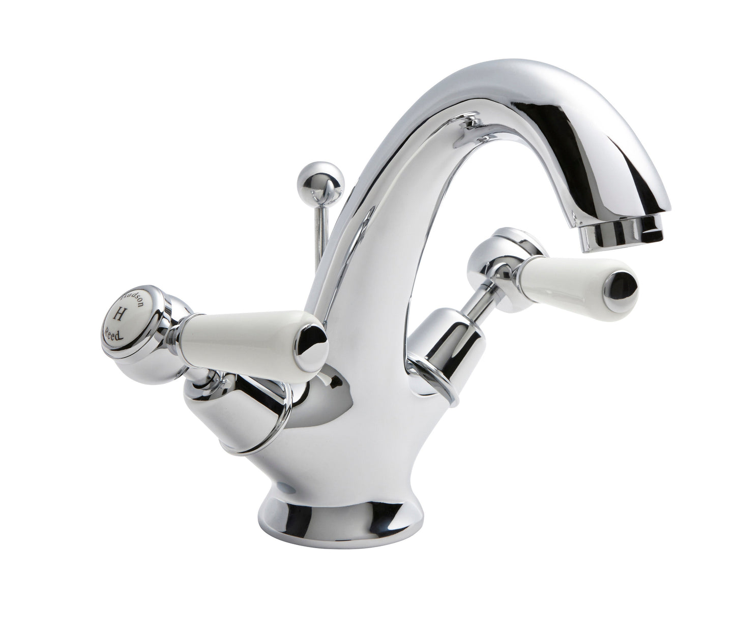 White Topaz With Lever Handle Mono Basin Mixer