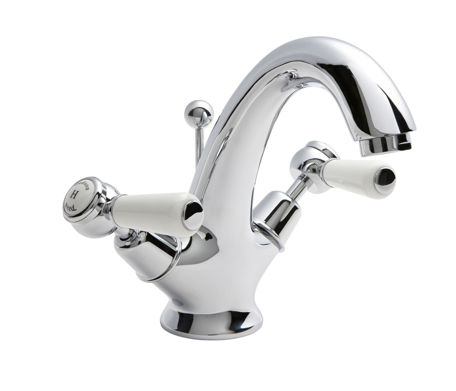 White Topaz With Lever Handle Mono Basin Mixer