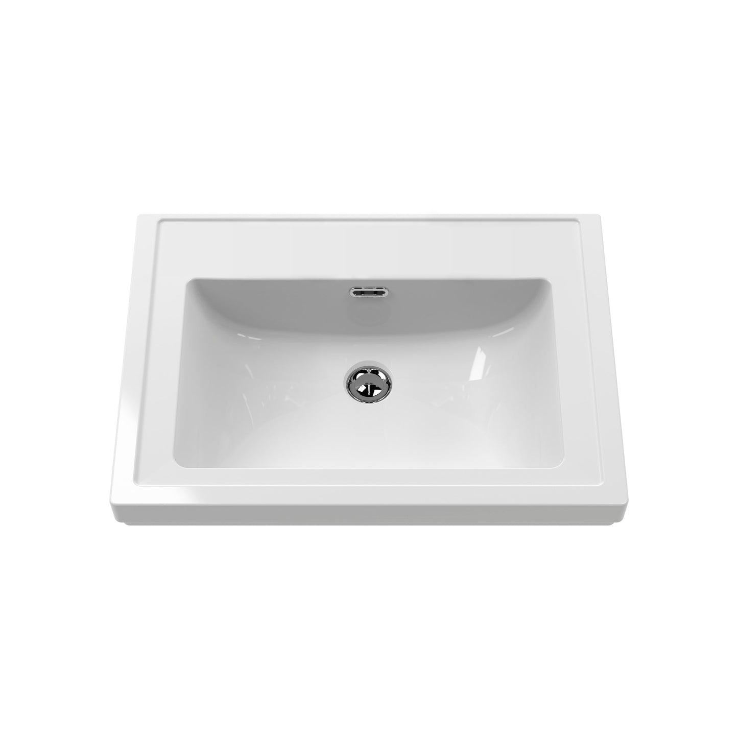 Hudson Reed Bexley 630mm 1 Drawer Floor Standing Vanity Unit With 0 Tap Hole Basin