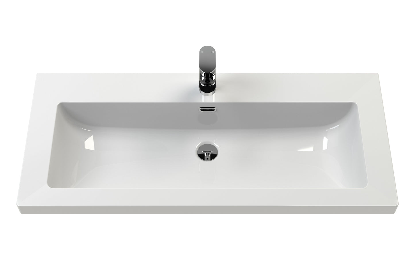 Hudson Reed Old London Hunter Green 2-Door Vanity Unit With Basin