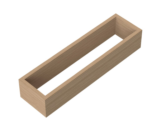 Accessories Straight Bamboo Drawer Organiser