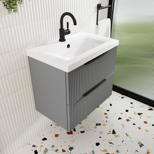 Tec Single Lever Mono Basin Mixer Matt Black