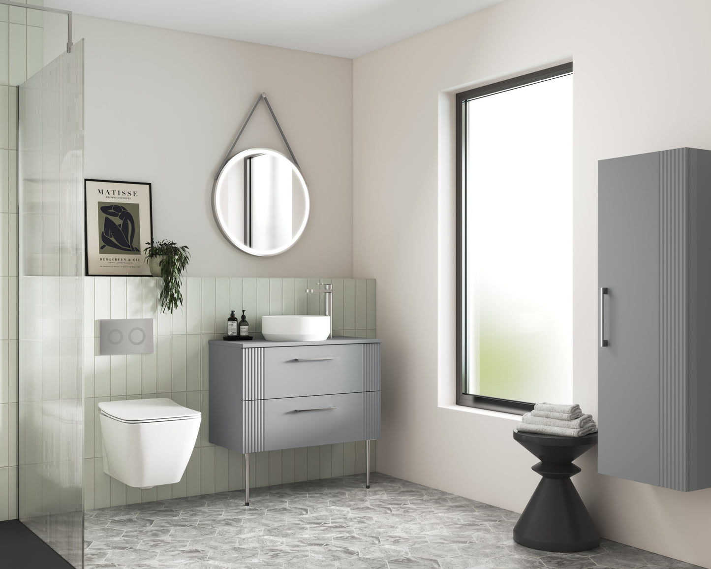 Wall Hung Vanity Decorative Leg Set