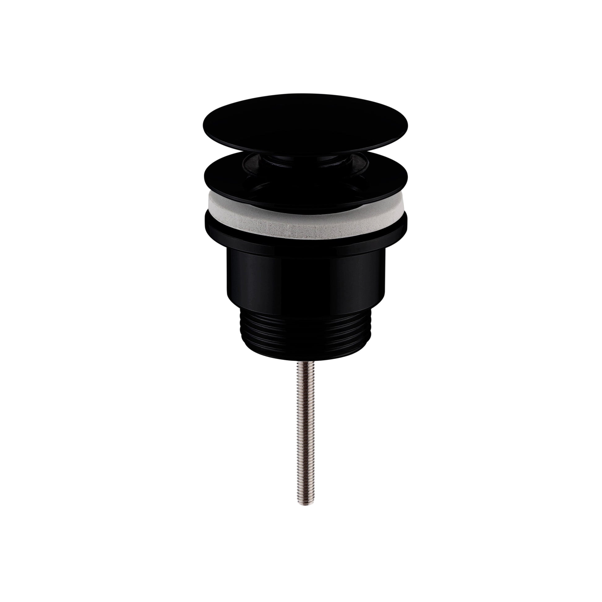 Wastes & Extras Universal Push Button Basin Waste Slotted & Un-Slotted