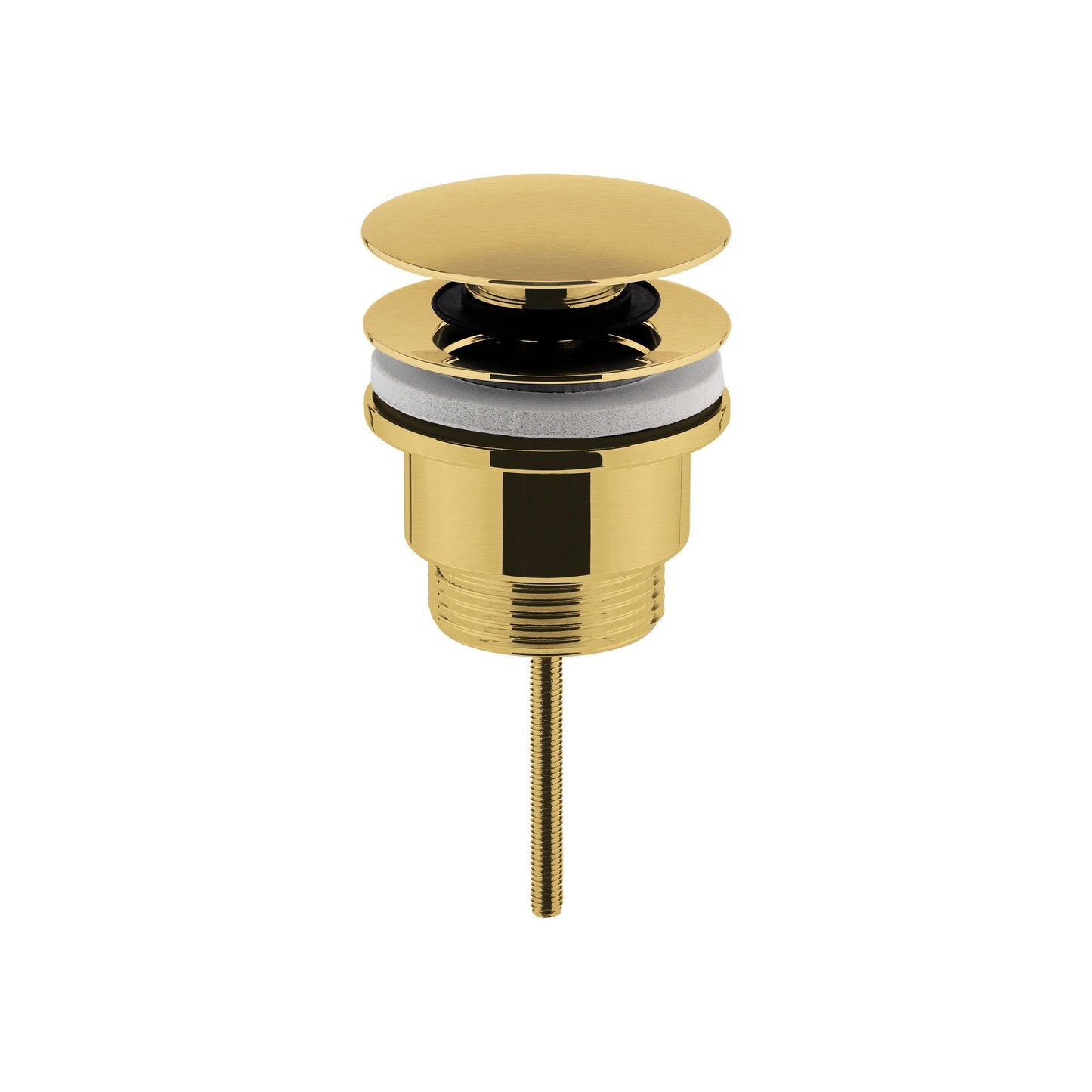 Universal Push Button Basin Waste Slotted & Un-Slotted