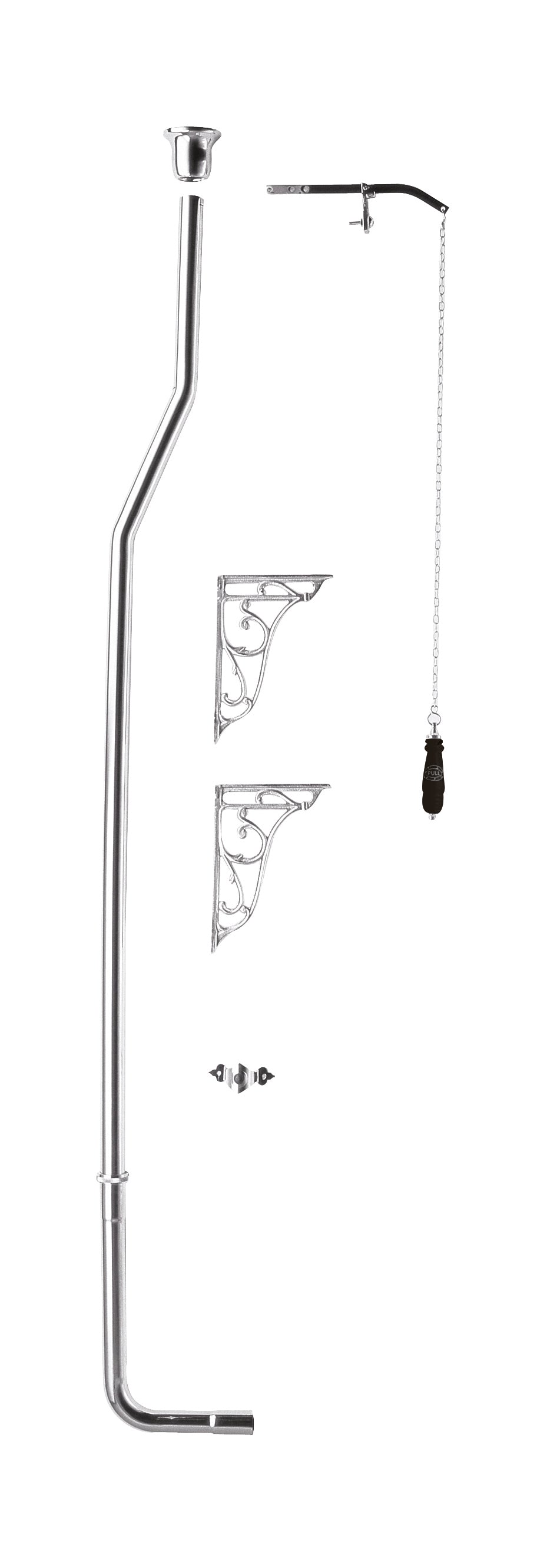 Wastes & Extras High Level Flush Pipe Pack