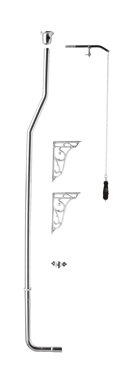 Wastes & Extras High Level Flush Pipe Pack