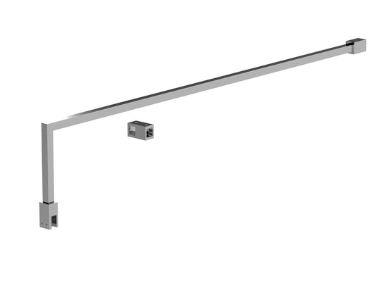 Wetroom Screen Support Arm Polished Chrome