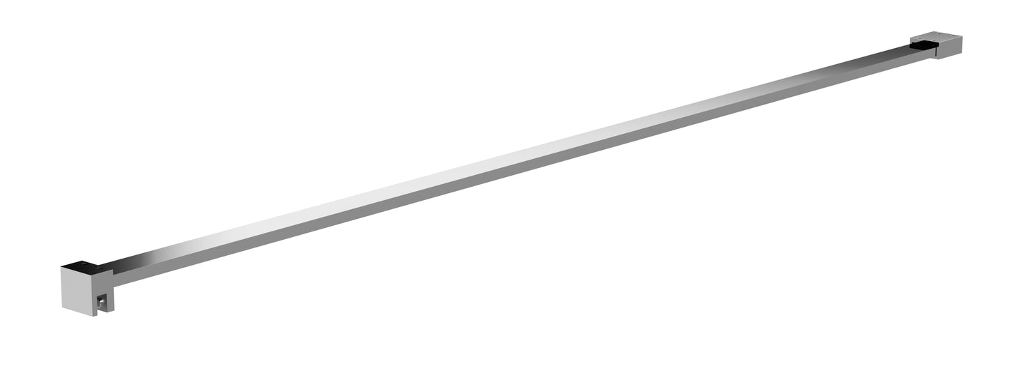 Wetroom Screen Accessories Flat Support Bar, 1202mm