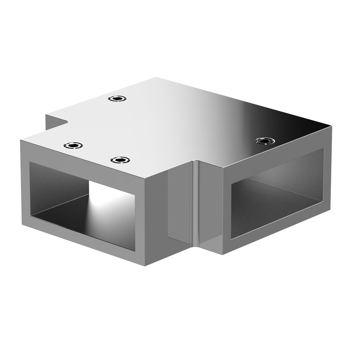 Wetroom Screen Accessories Support Arm T Piece, 19mm x 53mm x 53mm