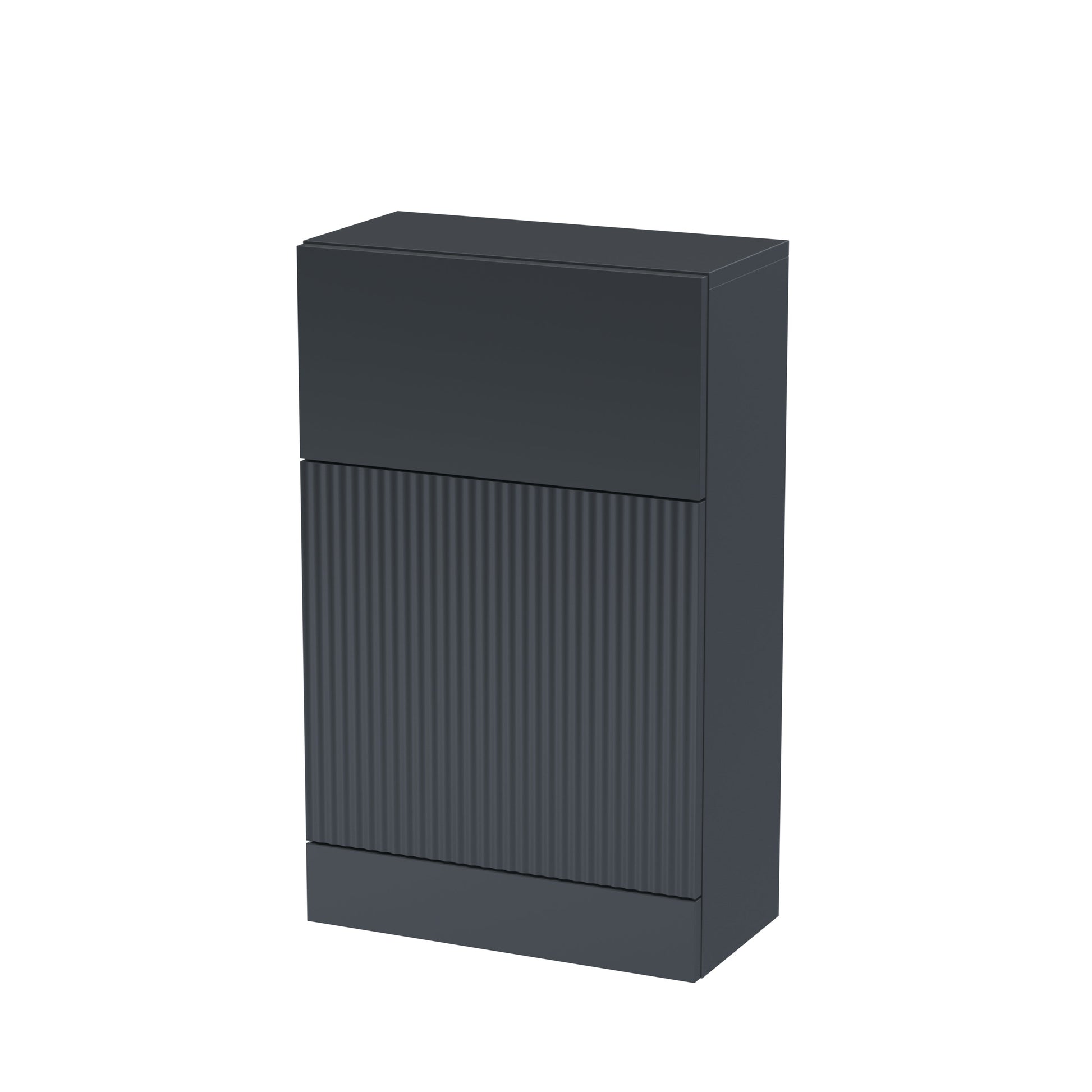 Fluted 500mm Floor Standing WC Unit