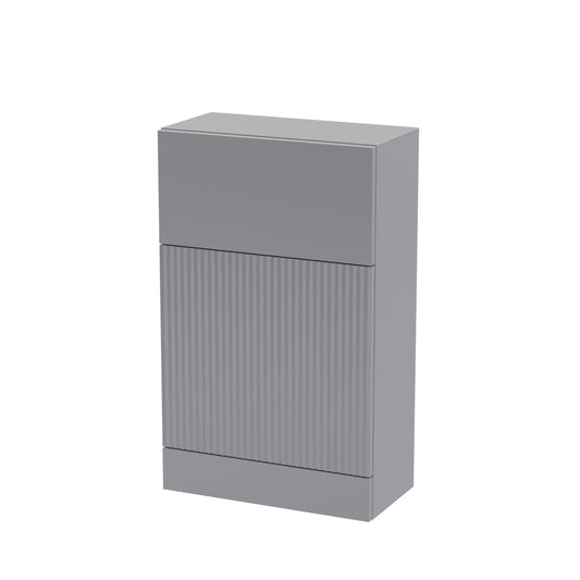 Fluted 500mm Floor Standing WC Unit