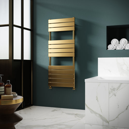 Piazza Square Flat Towel Radiator 1213mm x 500mm