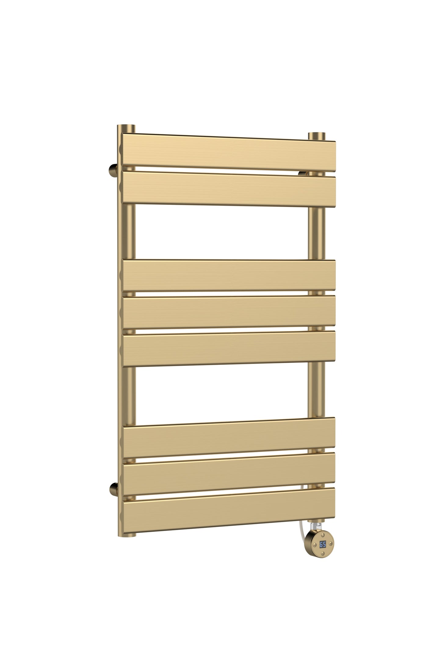 Electric Square Flat Towel Rail with 8 Bars, 840mm x 500mm