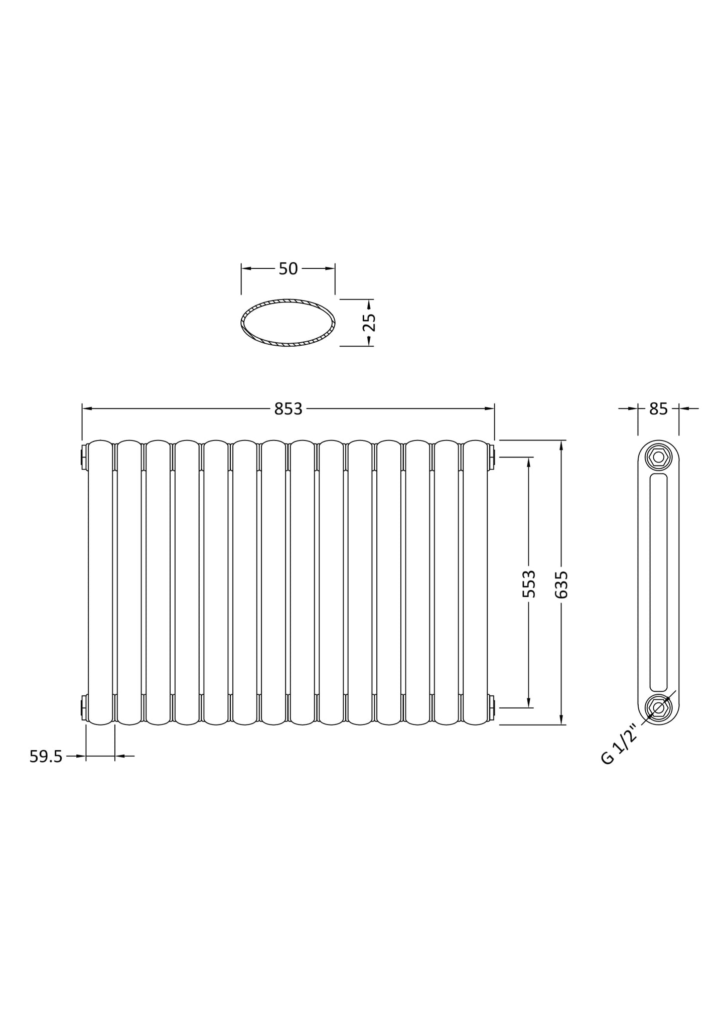 Designer Radiator 635 x 863mm