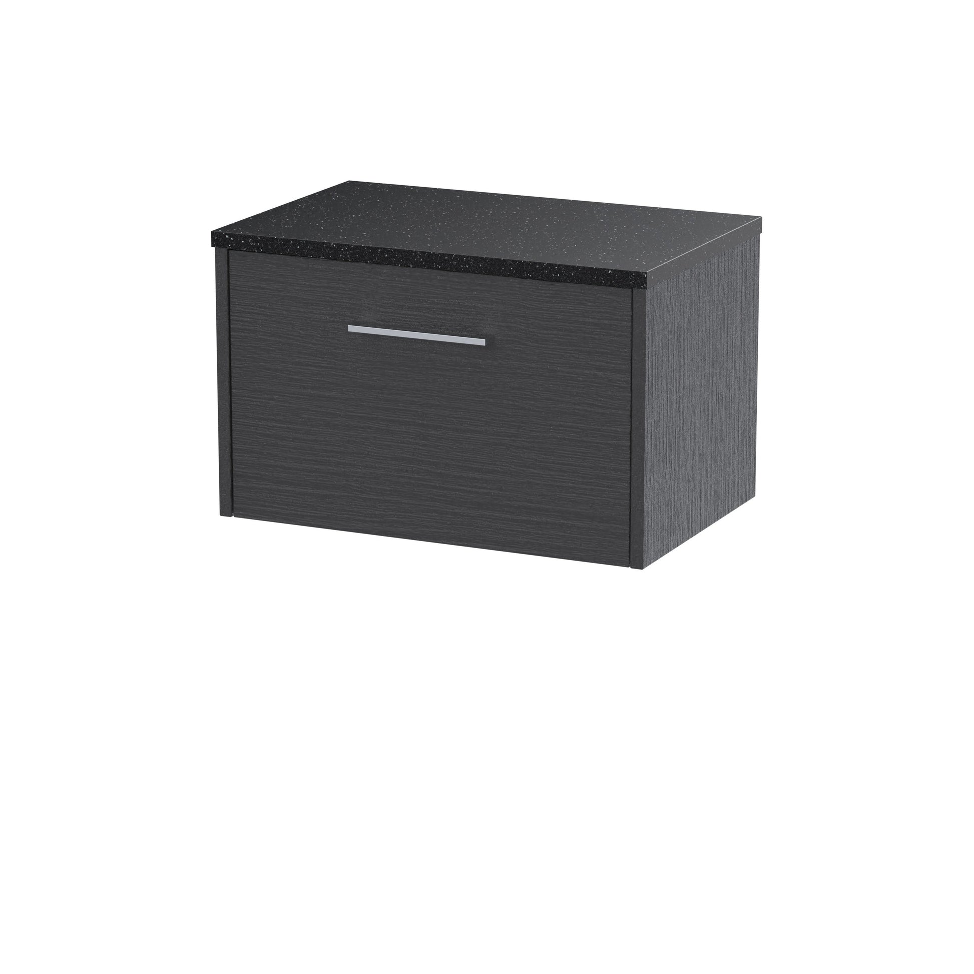 Hudson Reed Juno 600mm Wall Hung Single Drawer Vanity Unit With Laminate Top