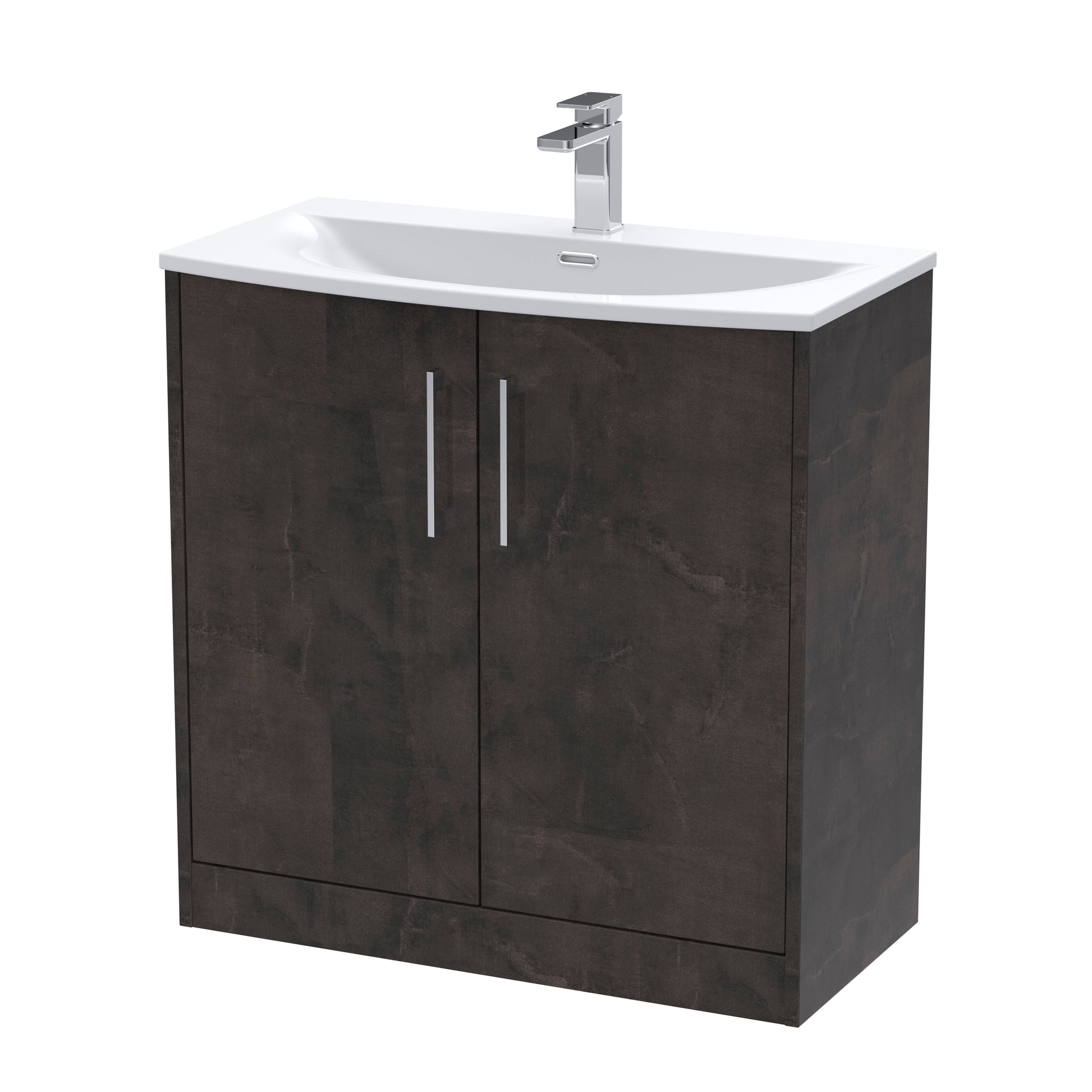 Hudson Reed Juno 800mm Floor Standing Vanity Unit With Basin