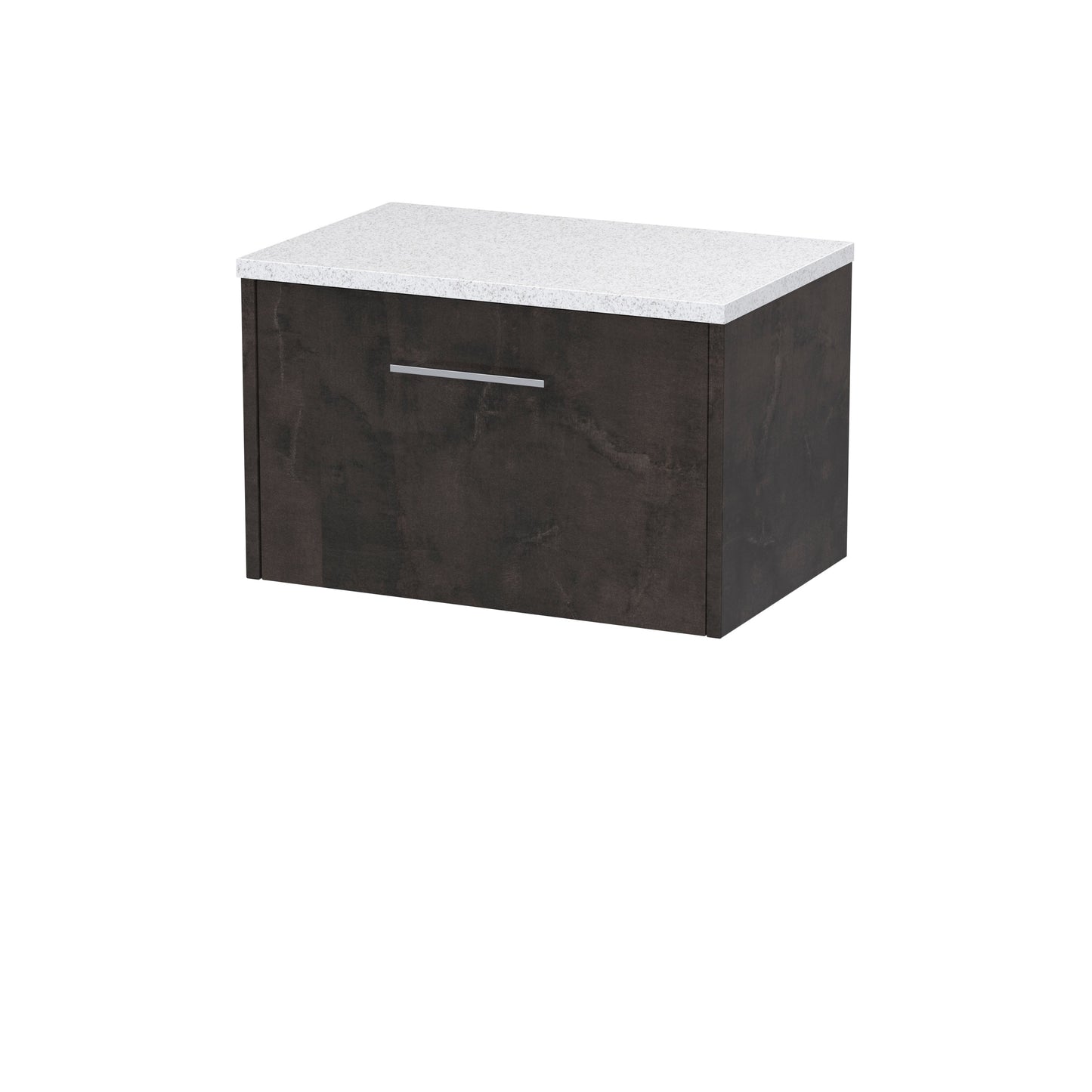 Hudson Reed Juno 600mm Wall Hung 1 Drawer Vanity Unit With Laminate Worktop