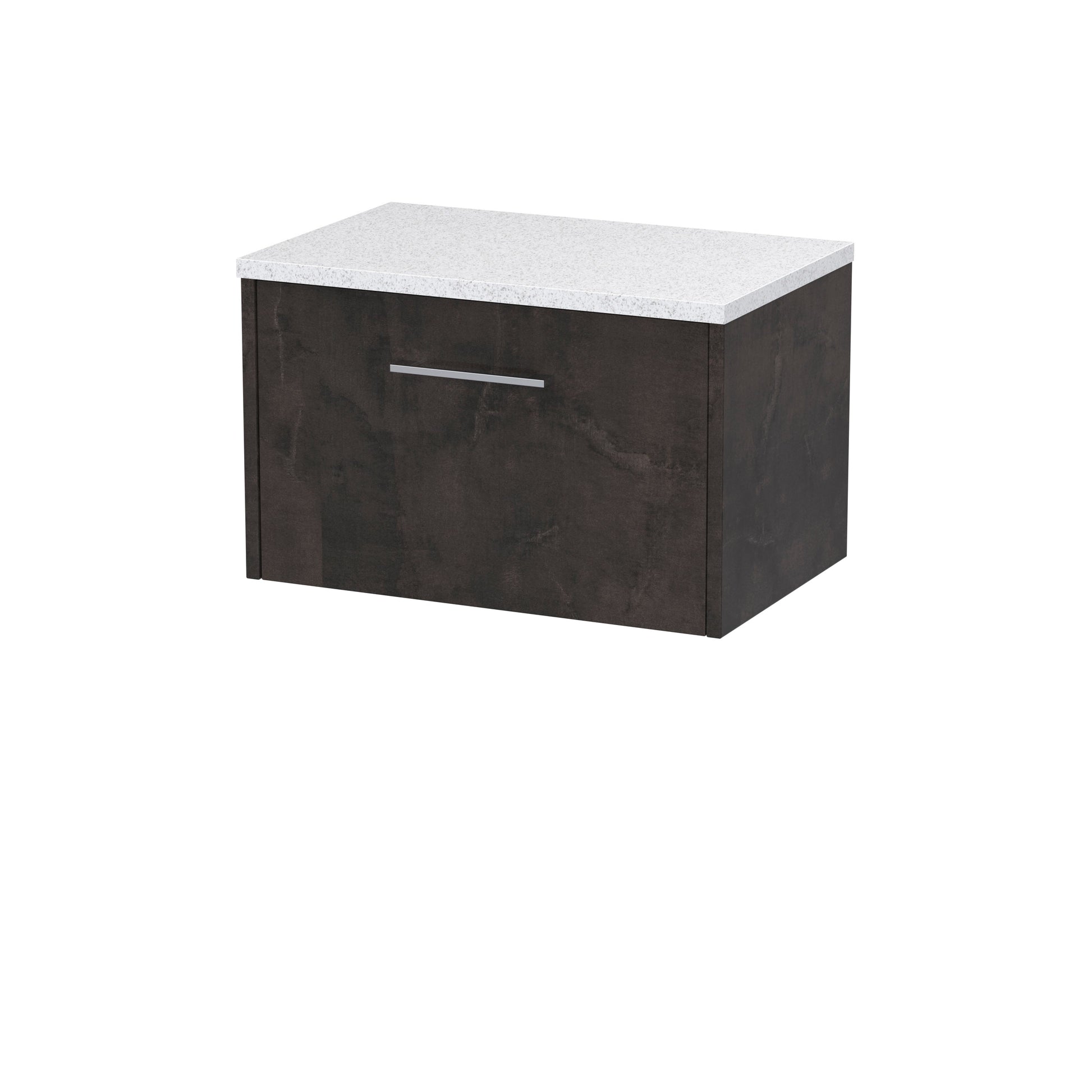 Hudson Reed Juno 600mm Wall Hung 1 Drawer Vanity Unit With Laminate Worktop