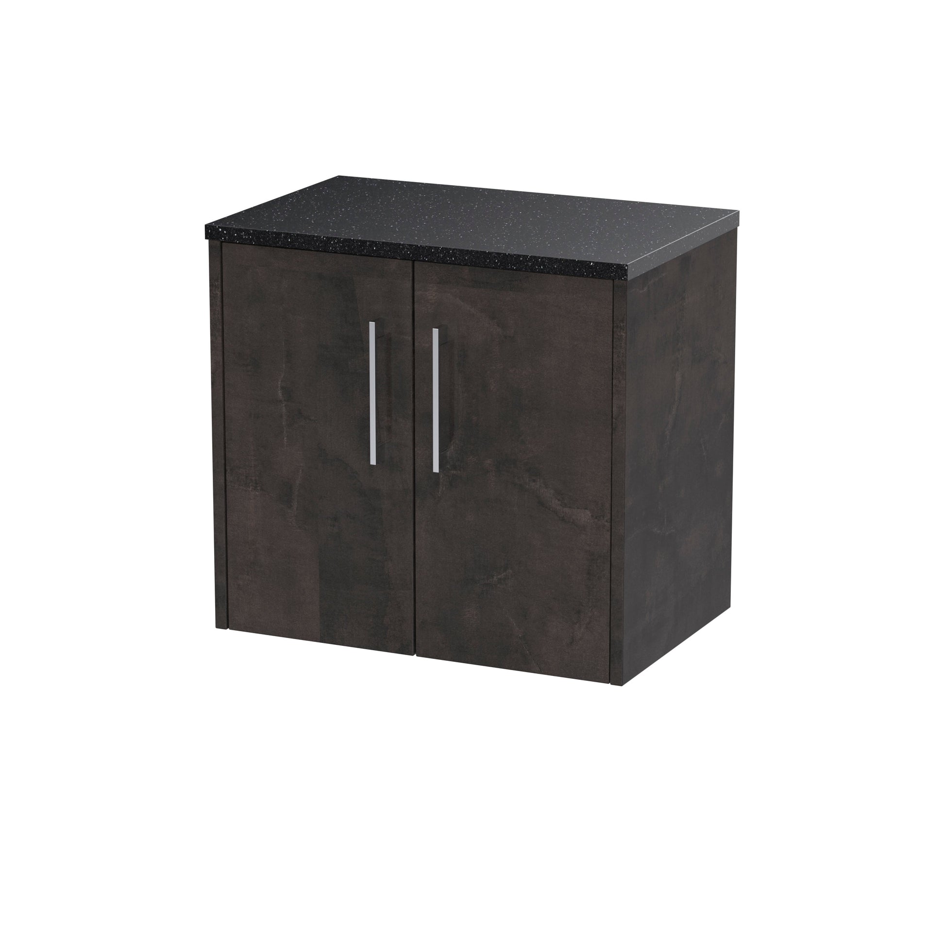 Hudson Reed Juno 600mm Wall Hung 2 Door Vanity Unit With Laminate Worktop