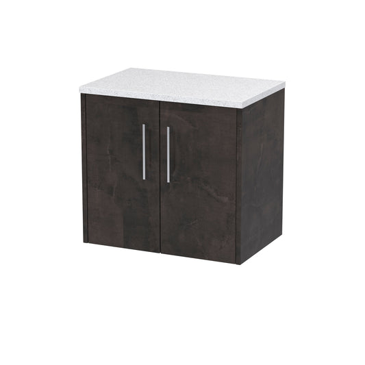 Hudson Reed Juno 600mm Wall Hung Vanity Unit With Laminate Worktop