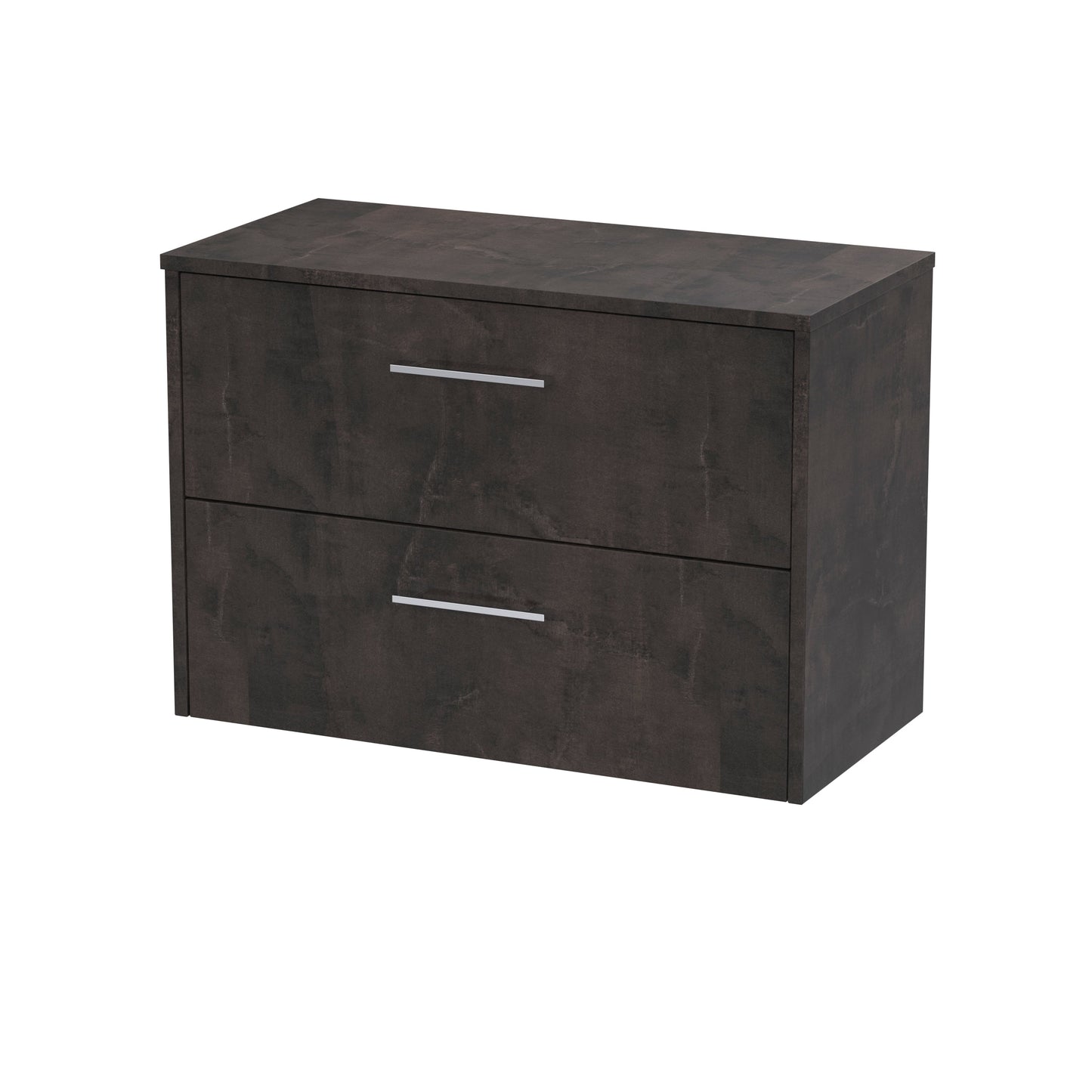 Hudson Reed Juno 800mm Wall Hung 2 Drawer Vanity Unit With Worktop
