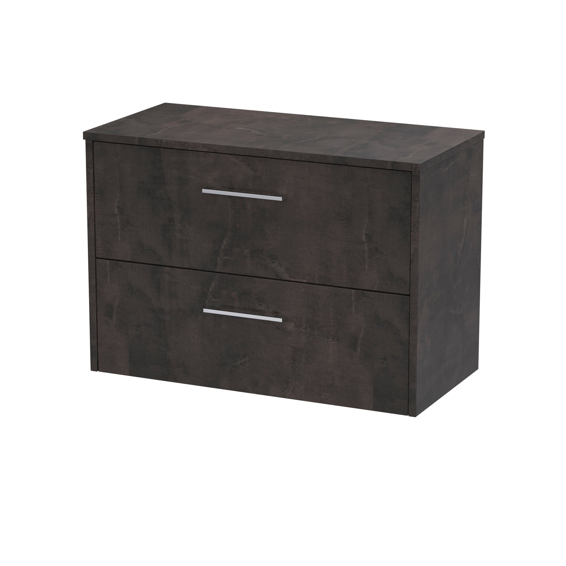 Hudson Reed Juno 800mm Wall Hung 2 Drawer Vanity Unit With Worktop