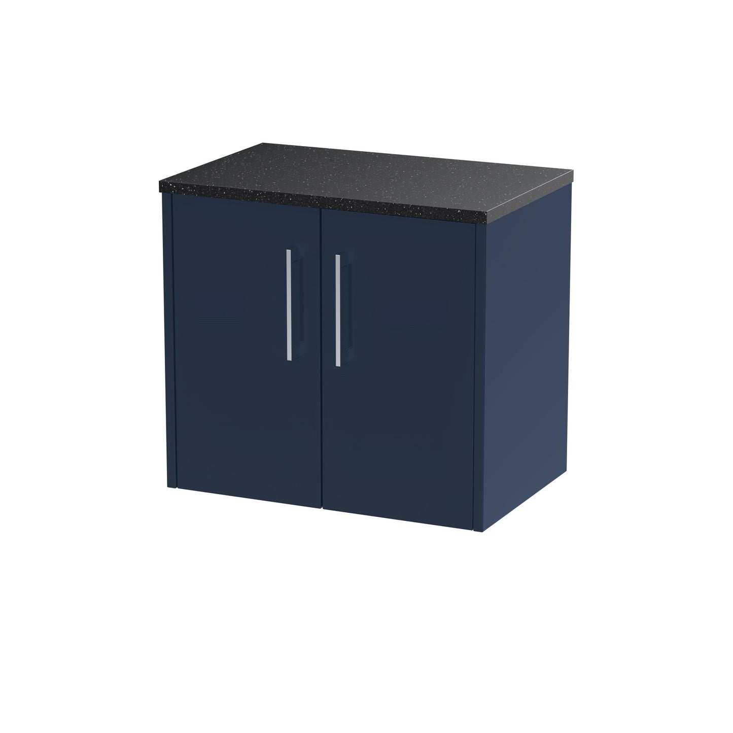 Hudson Reed Juno 600mm Wall Hung 2-Door Vanity Unit With Laminate Worktop