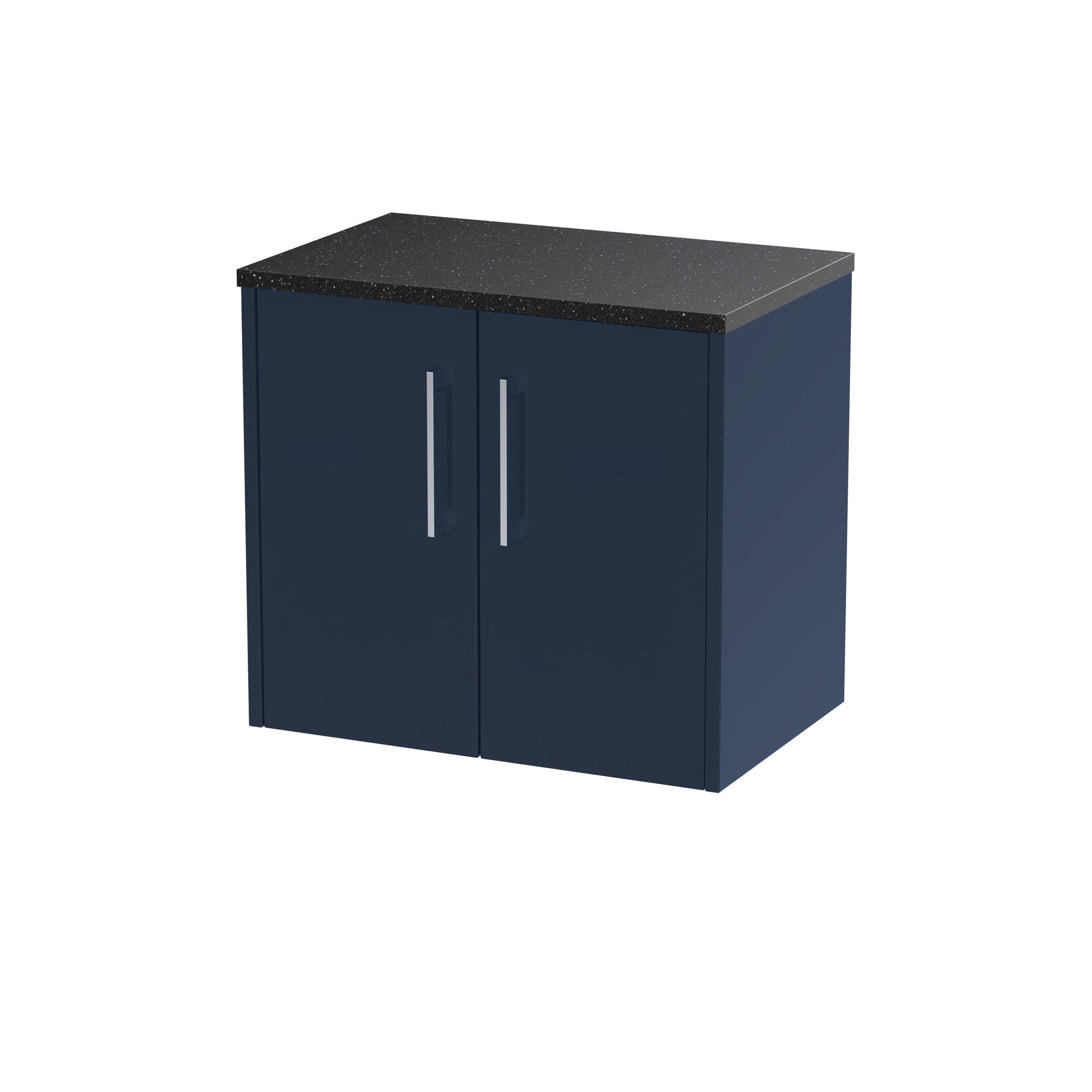 Hudson Reed Juno 600mm Wall Hung 2-Door Vanity Unit With Laminate Worktop