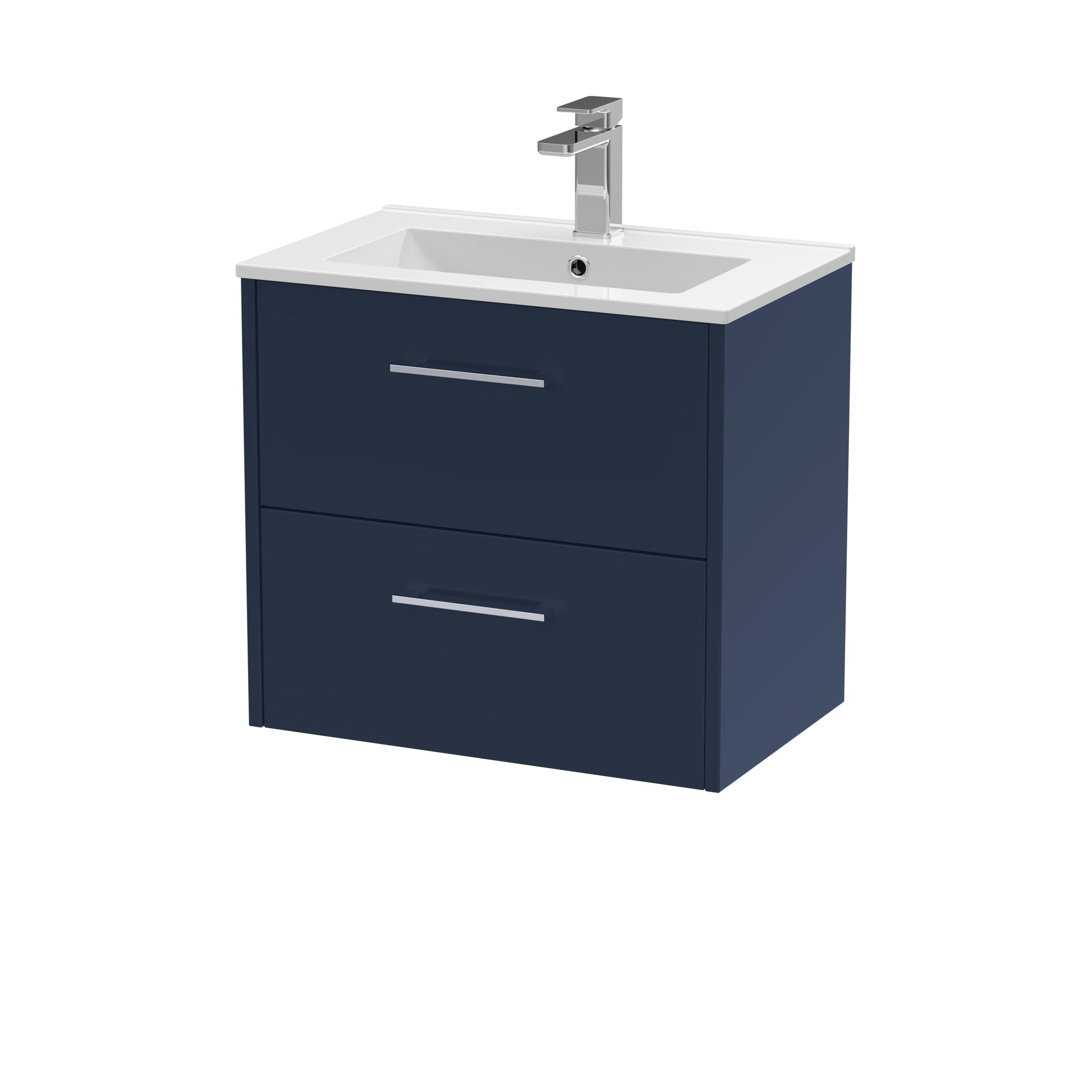 Hudson Reed Juno 600mm Wall Hung 2-Drawer Vanity Unit With Basin