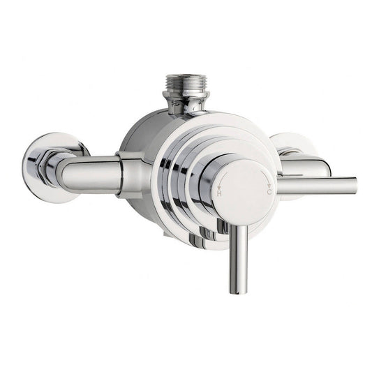 Tec Dual Exposed Thermostatic Shower Valve