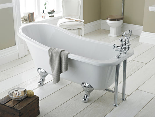 Hudson Reed 1500mm Freestanding Bath With Deacon Legs