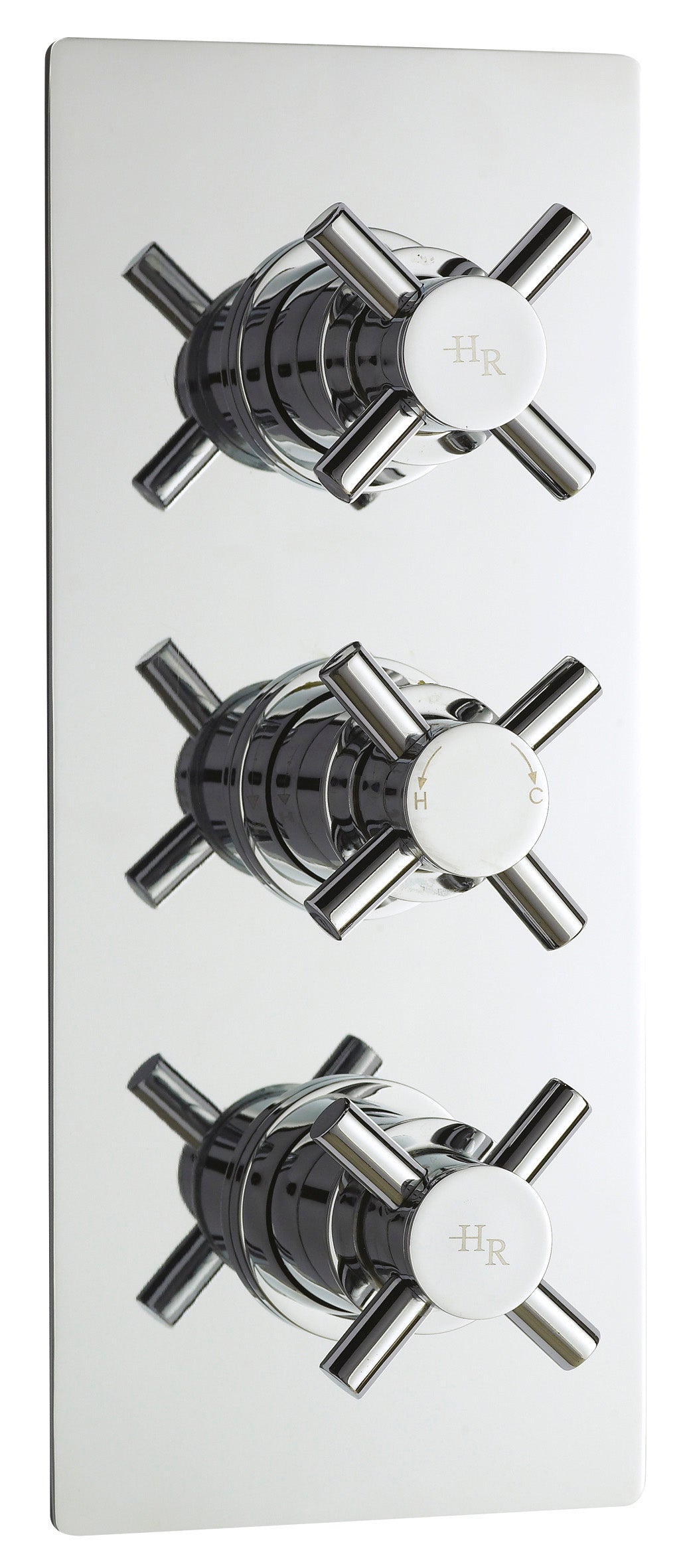 Tec Crosshead Triple Thermostatic Shower Valve