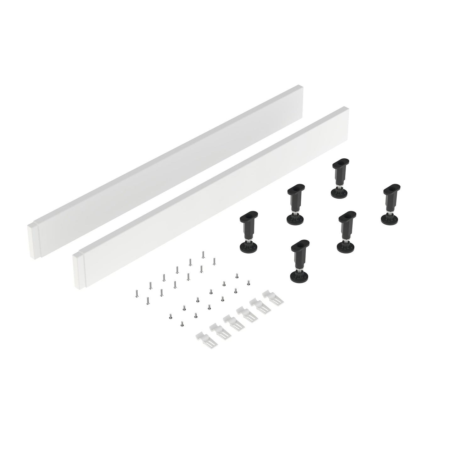 Hudson Reed 1000mm Leg Set & Plinth Kit With 2 Plinths