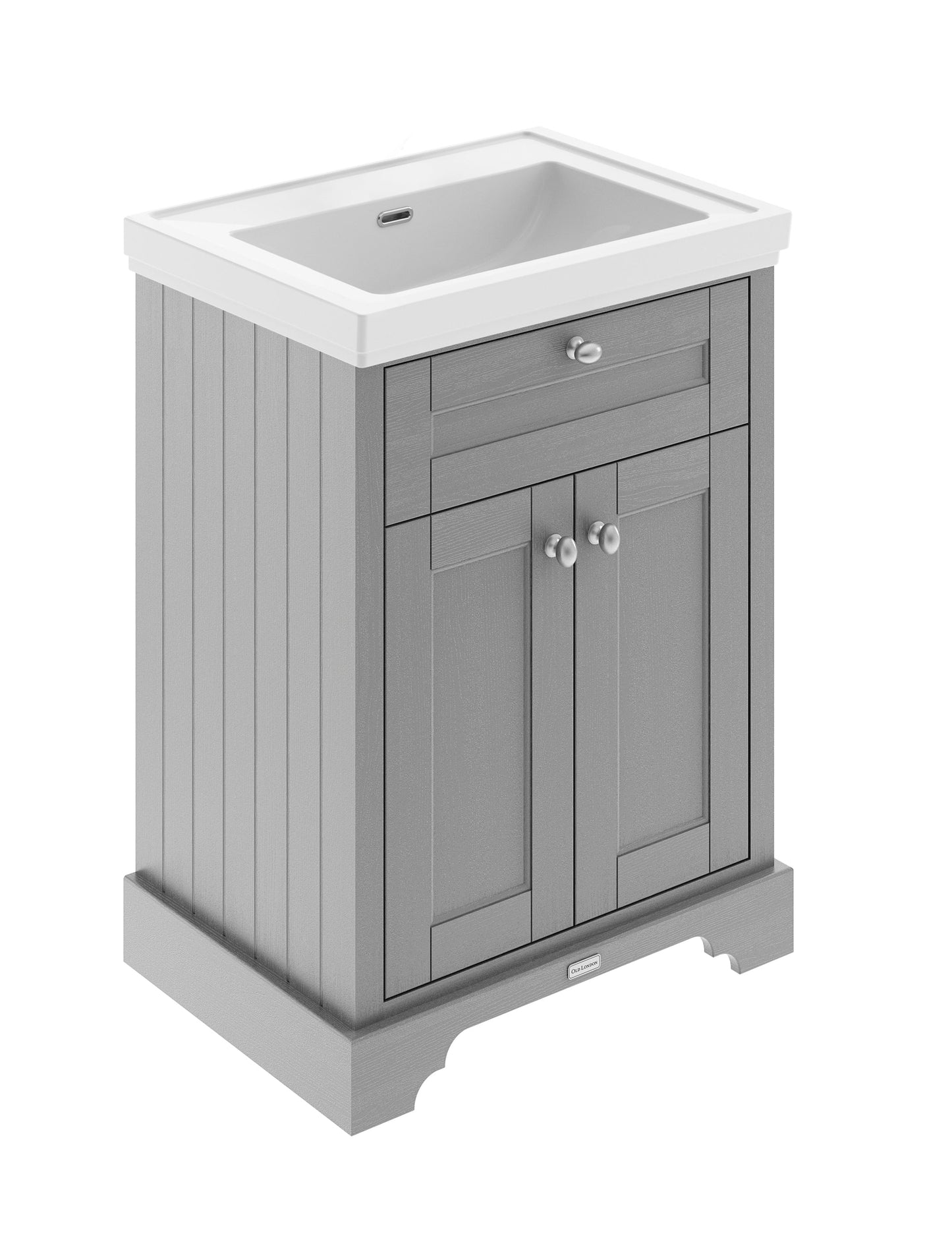 Hudson Reed Old London 600mm Floor Standing 2 Door Vanity Unit With Basin