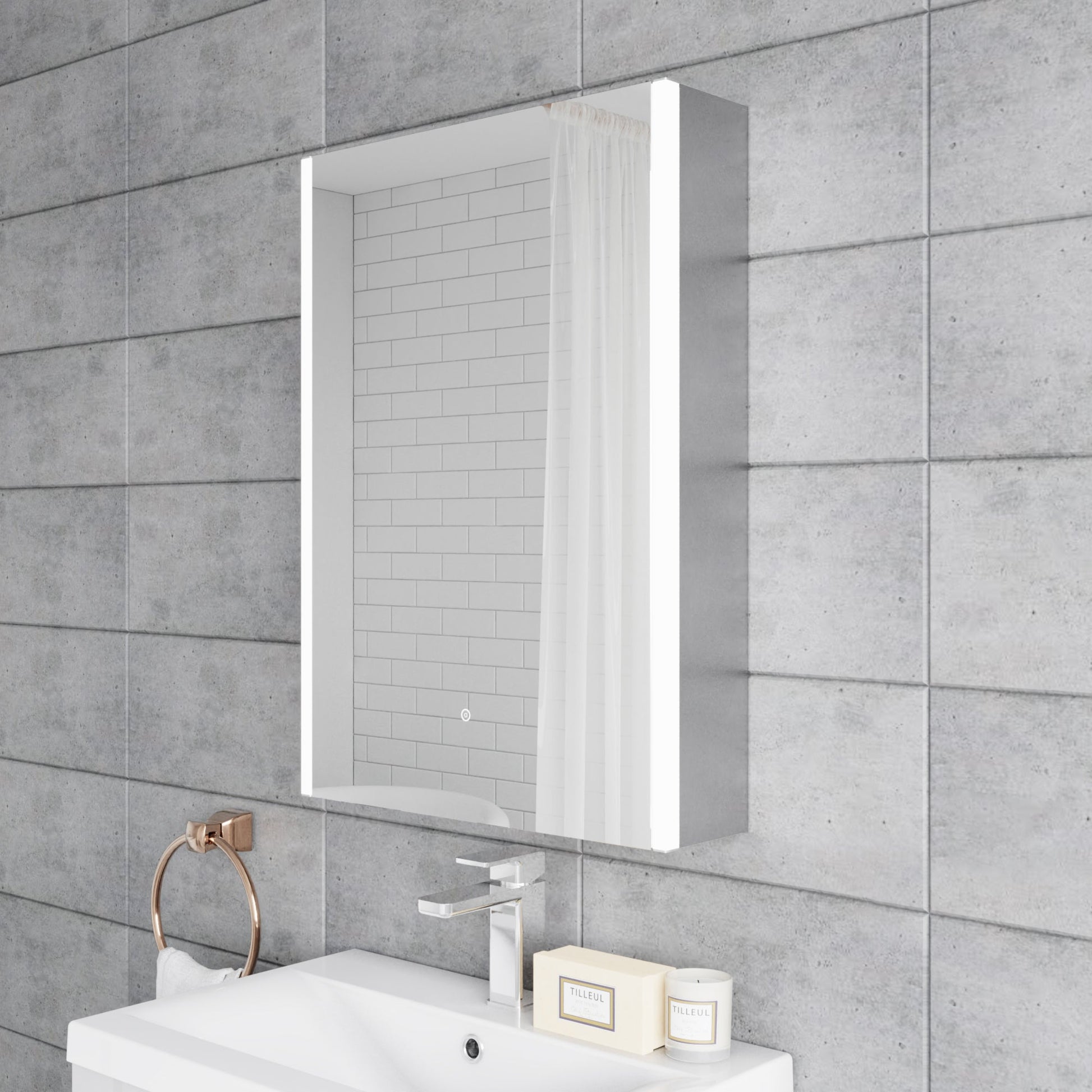 Pavo 500mm Mirror Cabinet