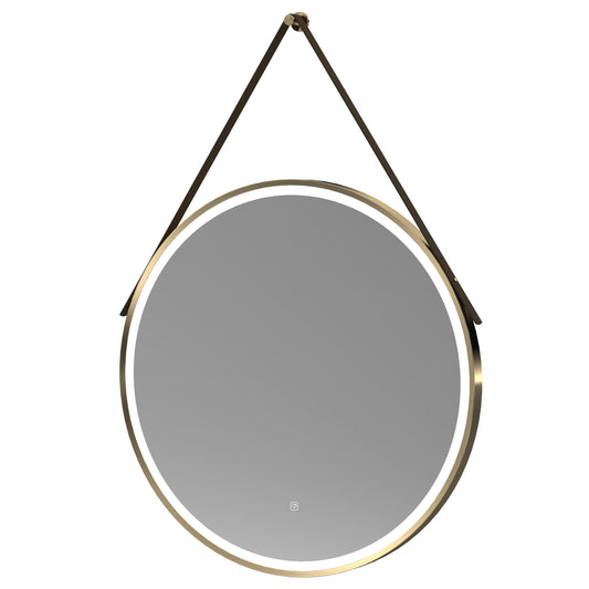 Salana 800mm Round Touch Sensor Illuminated Mirror