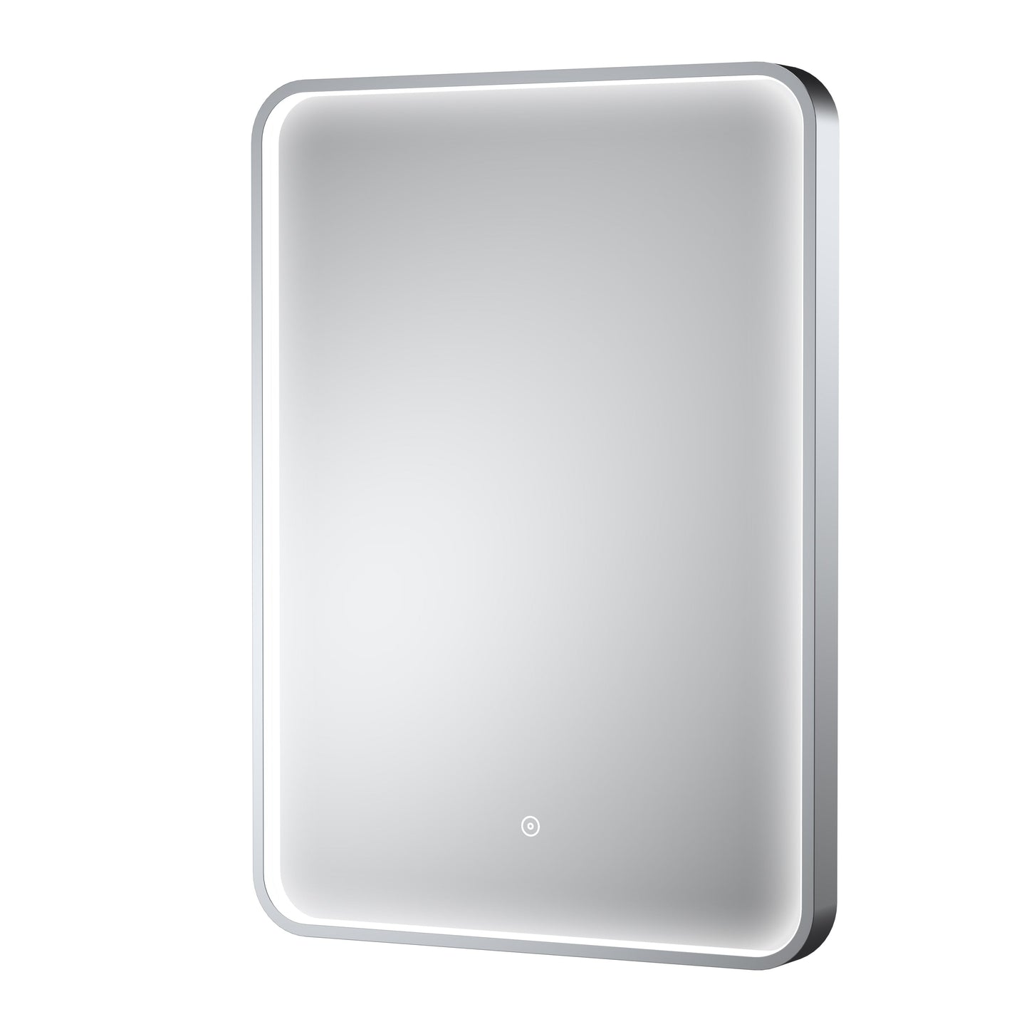 Pictor Polished Chrome Inset Frame LED Mirror - 700 x 500mm
