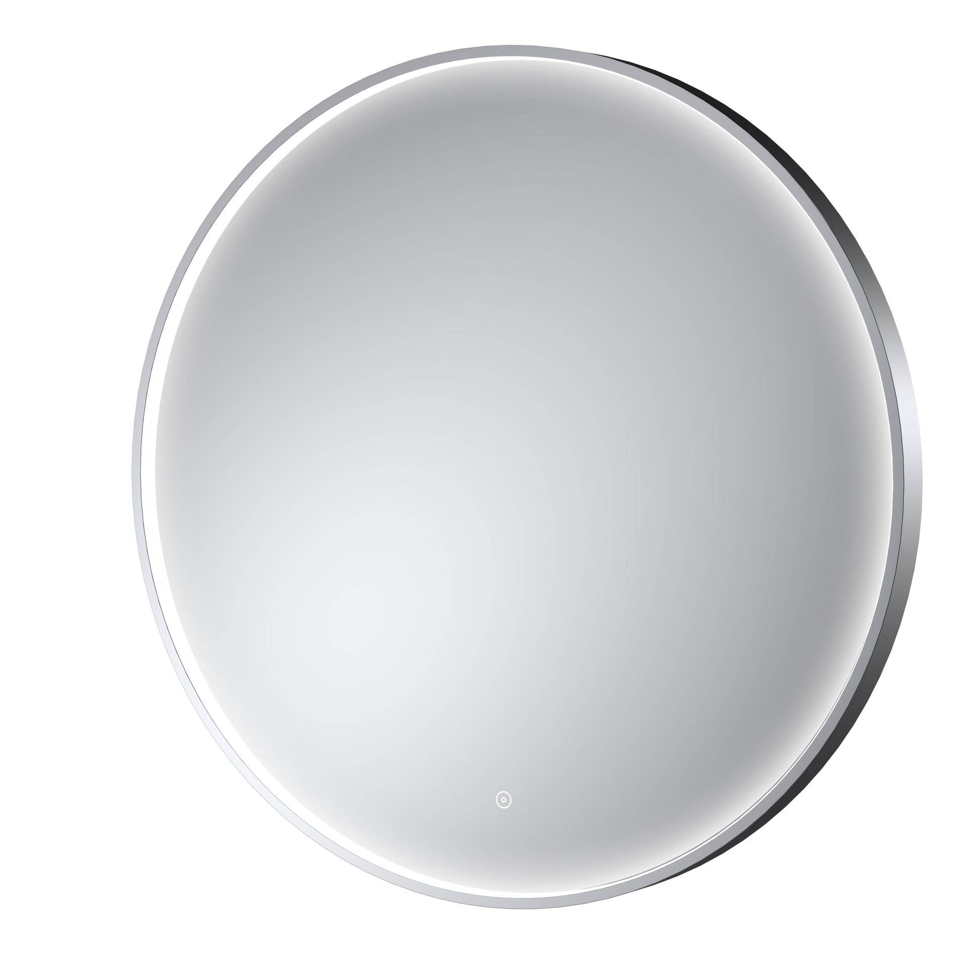 Mensa Polished Chrome Inset Frame LED Mirror - 800mm